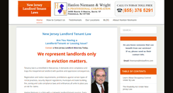 Desktop Screenshot of newjerseylandlordtenantlaws.com